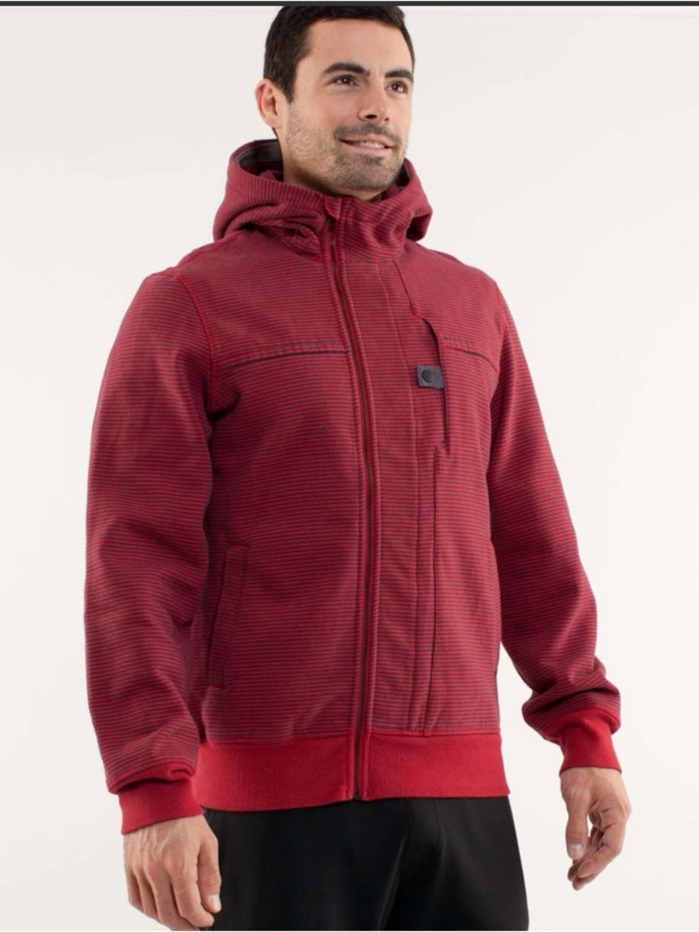 Lululemon West Coast Hoodie *Special Edition Heathered Chili Soot Classic Stripe